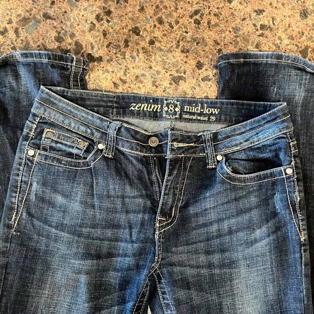 Denim denim boot cut jeans bootcut
